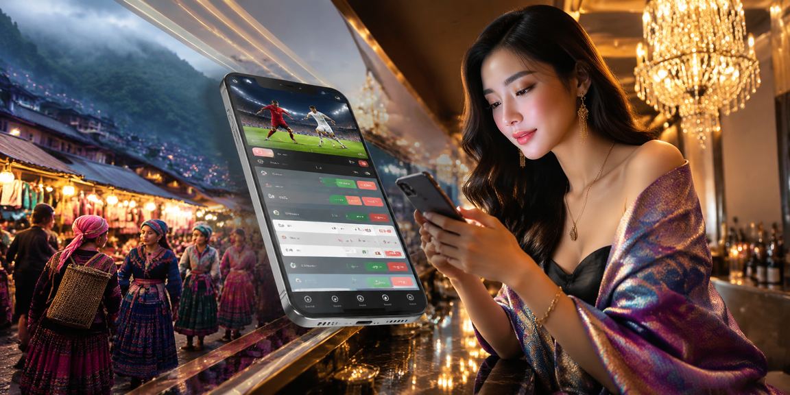 Người chơi Việt trên điện thoại tại Sapa trải nghiệm giao diện cá cược